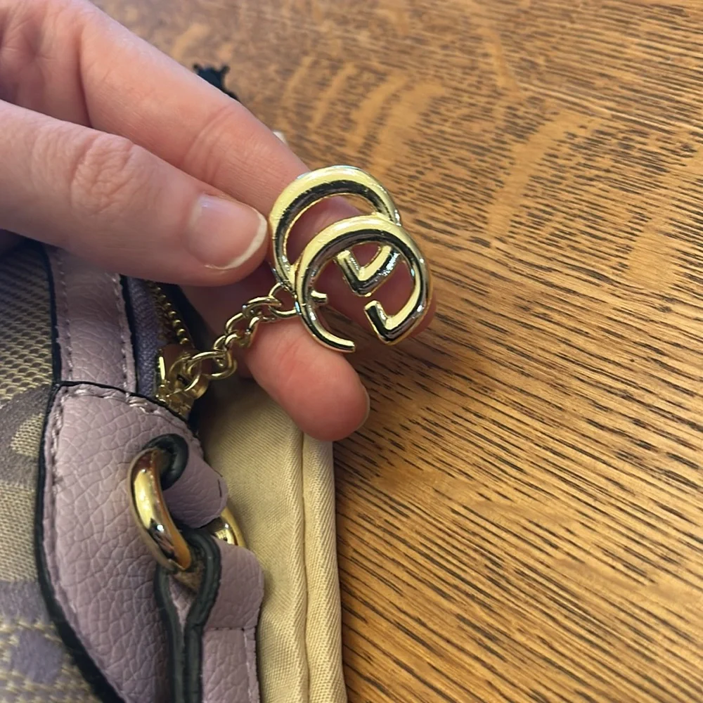 Lilac Purple & Cream Gucci Bag - Picture 4 of 12